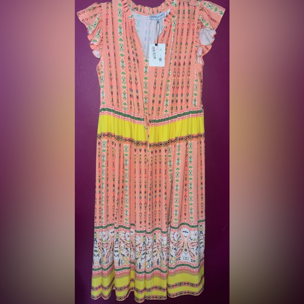 NWT Gibson Latimer boho maxi dress Size S